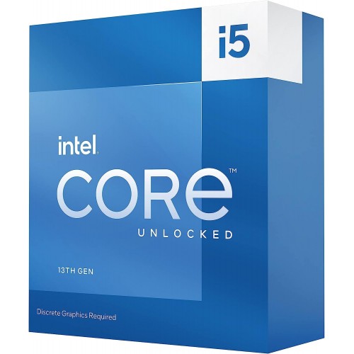 Intel Core i5 13600KF 14-Core 3.5 GHz LGA 1700 125W Desktop Processor - BX8071513600KF Intel Core i5 13600KF 14-Core 3.5 GHz LGA 1700 125W Desktop Processor - BX8071513600KF